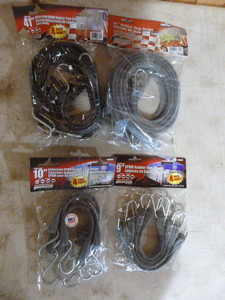 4 Packs of Erickson Rubber Tarp Straps