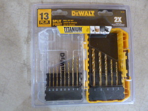 DeWalt 13 Piece Split Point Drill Bit Set