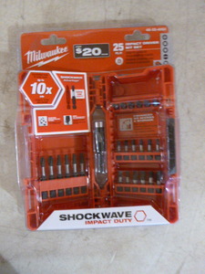 Milwaukee 24 Piece Impact Driver Bit Set