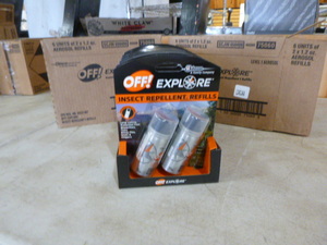 2 Cases of OFF Explore Insect Repellent Refills