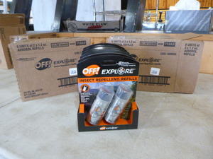 2 Cases of OFF Explore Insect Repellent Refills