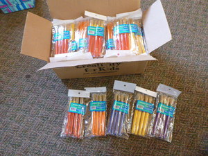 Case of Hobby Brushes