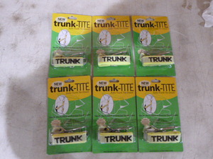 6 Trunk-Tite Auto Trunk Tie Downs