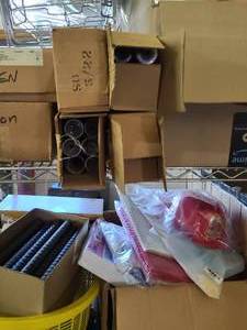 Amazon Overtockreturns Contents on Rack