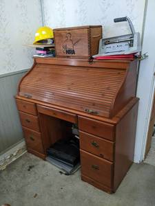 Rolltop Desk & Contents