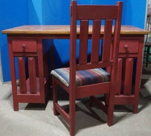 Desk , chair