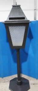 Replica street light mailboxcard box