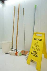Cleaning supplies