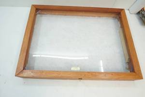 framed display case