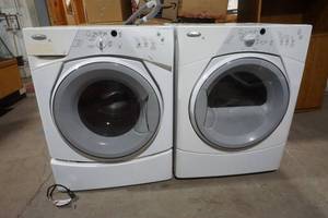 Whirlpool washer and dryer