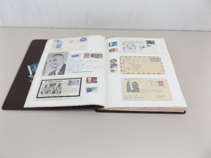 lot 22 image: US Space WOW Stamp Collection wJohn Glenn, Borman, Stafford Signatures