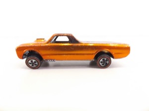 lot 32 image: AUTHENTIC US MADE Hot Wheels Redline Spectraflame Copper Custom Fleetside