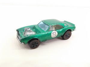 lot 37 image: AUTHENTIC Hot Wheels Redline Spectraflame Green Heavy Chevy