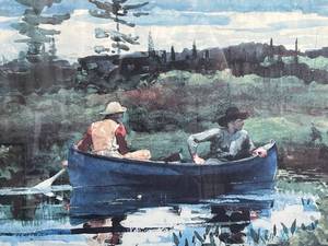 lot 5 image: Museum of Fine Arts Boston Watercolor Framed Print