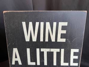 lot 29 image: Modern Wood Plaque