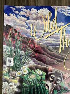 lot 47 image: 1999 National Wildlife Refuge Week Wild Things Poster with Information Back