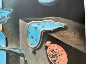 lot 53 image: 1992 The Persistence of Memory by Salvador Dali Poster