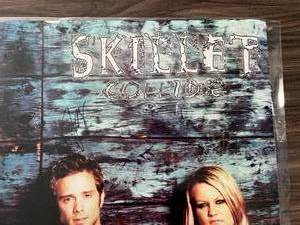 lot 54 image: VERY RARE Signed by Entire Band Skillet - Collide Poster