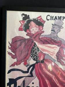 lot 67 image: Vintage Palais de Glace Print in Frame
