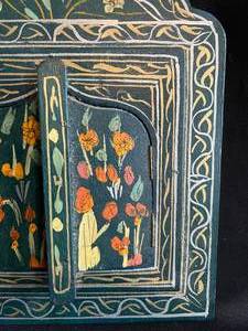 lot 127 image: Antique Middle-Eastern Style Mirror with Folding Doors