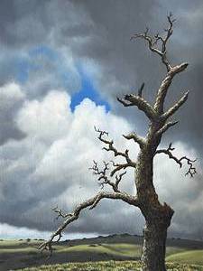 lot 162 image: Still Standing Framed Acrylic Painting by Michael Sarraille