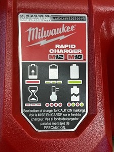 New Unused Milwaukee M12  M18 Rapid Charger