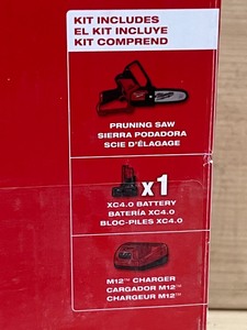 New-In-Box Milwaukee 2527-21 M12 Fuel Hatchet 6 Pruning Saw Kit