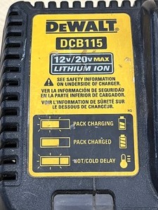 DeWalt DCB115 12  20Volt Battery Charger