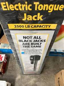 2500LB TONGUE JACK-ELECTRIC