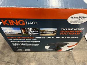 KING JACK ROOF MOUNTED HDTV TV ANTENNA