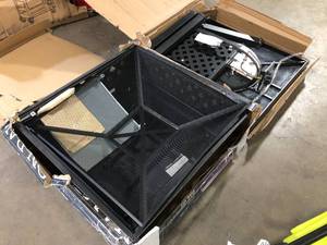 lot 22 image: Mix lot of 2 Patio Fire Pits, Customer returns, Review all pictures