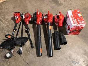 lot 34 image: Mix lot of Homelite Outdoor Tools  Review all pictures, Customer returns