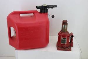 Gas Can & 20ton Bottle Jack