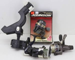 Fish Reels & Rod Holder