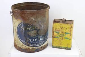 2 Vintage Cans