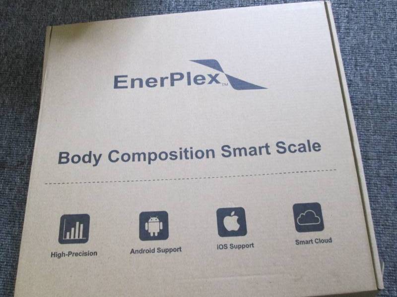 EnerPlex Scale for Body Weight - Bluetooth Compatible, Accurate Digital  Black