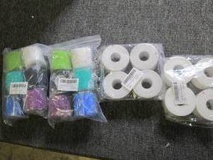 lot 28 image: 4 packages of athletic tape ...