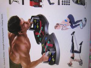 lot 32 image: Upgraded Push Up Board Multi-Funct...