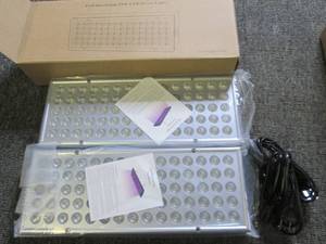 lot 39 image: 2 pack of full spectrum 25w LED gro...