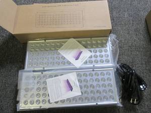 lot 41 image: 2 pack of full spectrum 25w LED gro...