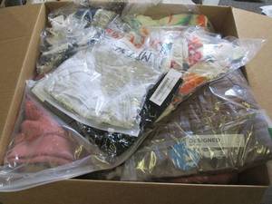 lot 54 image: box of new womens clothes ...