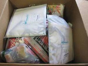 lot 59 image: box of new pillow cases ...