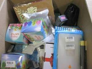 lot 71 image: box of new misc please see pictures...