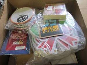 lot 72 image: box of new misc please see pictures...