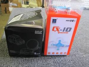 lot 81 image: 2 mini rcs 1 drone and one car ...