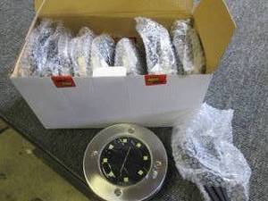 lot 94 image: package of 8 new solar LED ground l...