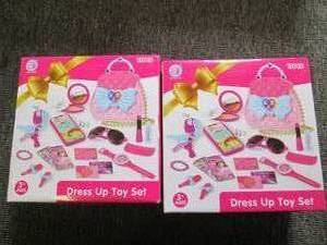 lot 100 image: 2 new 17pc girls dress up kits ...