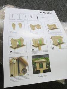 lot 101 image: new wood bird feeder ...