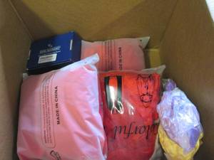 lot 107 image: box of new misc please see pictures...