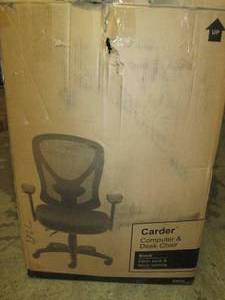 lot 156 image: carder computer and desk chair ...